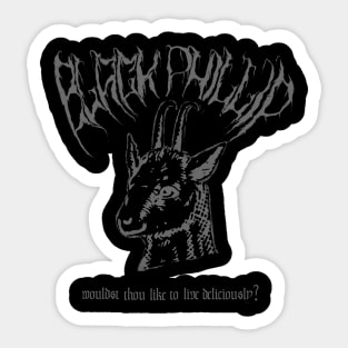 Black Phillip Sticker